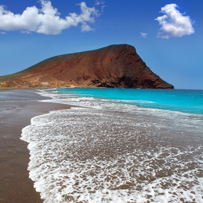 Beautiful Beach by LUNAMARINA - Wrapped Canvas Print, 30cm H x 30cm W x 3.8cm D