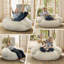 Wowmax Oversized Round Cloud Accent Chair