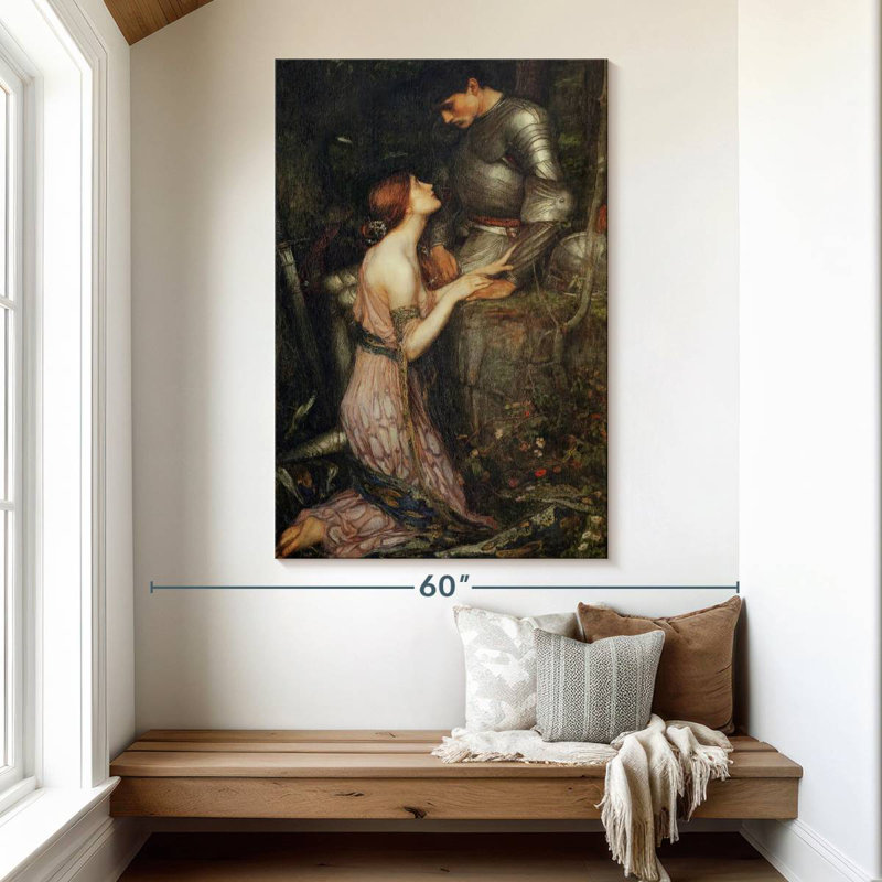 Leisha Lamia And The Soldier, 51" H x 34" W