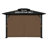 Aoodor Replacement 4-Panel Gazebo Sidewall Curtains-90565558-121327738