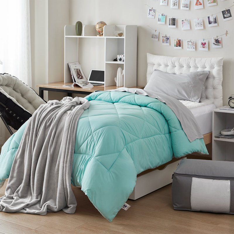Ensemble de dortoir simple TG, Vert/gris