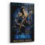  «Blues» par Jim Baldwin, art mural en verre acrylique, 16 po x 24 po-1192643397