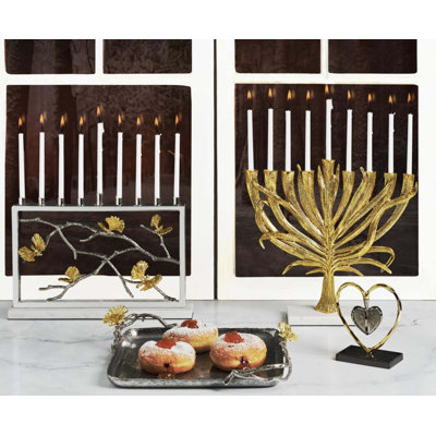 Butterfly Ginkgo Luxe Menorah