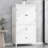 Versatile Bathroom Cabinet With Adjustable Shelves And Multiple Storage Options-292316729