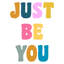 «Colorful Just Be You Lettrage», impression sur toile tendue-1497776983-1497779368-1486736442