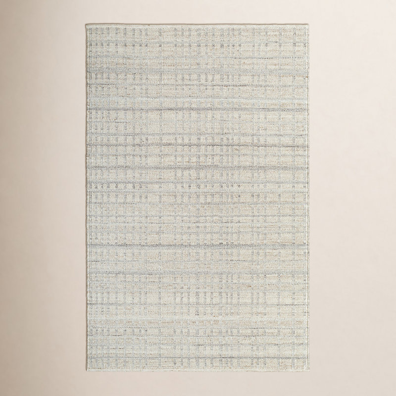 Lavande Wool Area Rug, Rectangle 6' x 9'