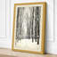 Winter Pathway Scandinavian - Wrapped Canvas-551868724-551868728