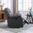 37.1" Wide Modern And Super Soft Overstuffed Power Standard Recliner With Padded Armrest(Set of 4)-109259455