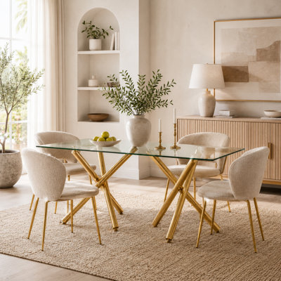 Table de salle à manger Modern Glam