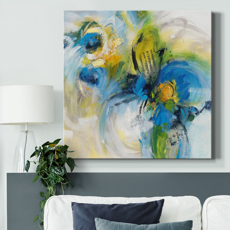 «Twirlwind», reproduction encadrée de qualité supérieure - prête à être accrochée, H 34,5 po x l 34,5 po x P 1,5 po