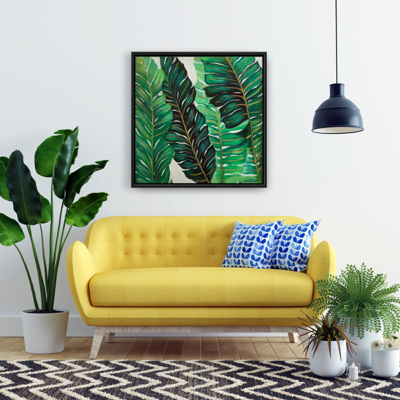 " Several Exotic Plant Leaves "
