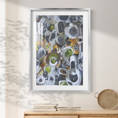 Big Sur Stones and Kelp -Framed Print