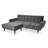 83.86" Wide Reversible Sleeper Sofa & Chaise with Ottoman-595483239
