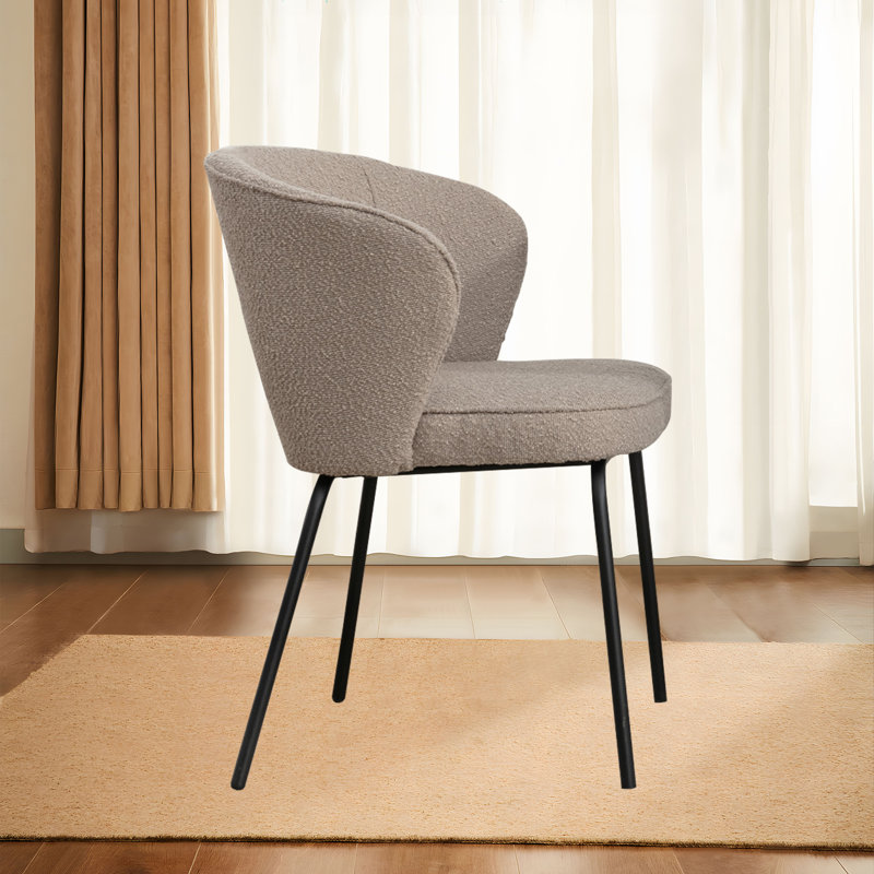 Dashanda 19.3'' H Upholstered Metal Side Chair