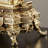 3 Piece Chateau Clock and Candelabra Set
