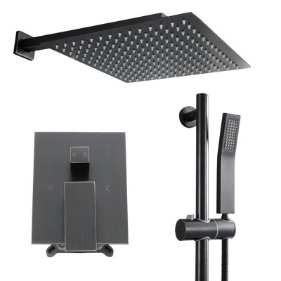 Système de douche complet avec valve brute