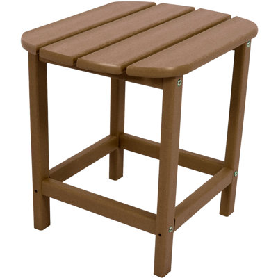 Grafton Square Outdoor Side Table , 19 " W 15 " D