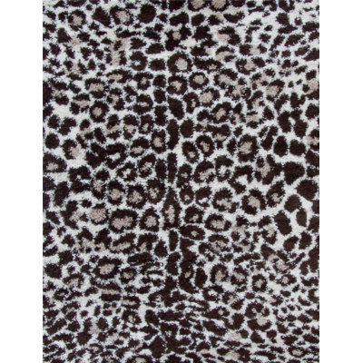 Tapis moderne Rue Bonhill Shag Leopard