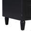 Table de chevet peinte 28 po avec 3 tiroirs et rails coulissants lisses-1677673441