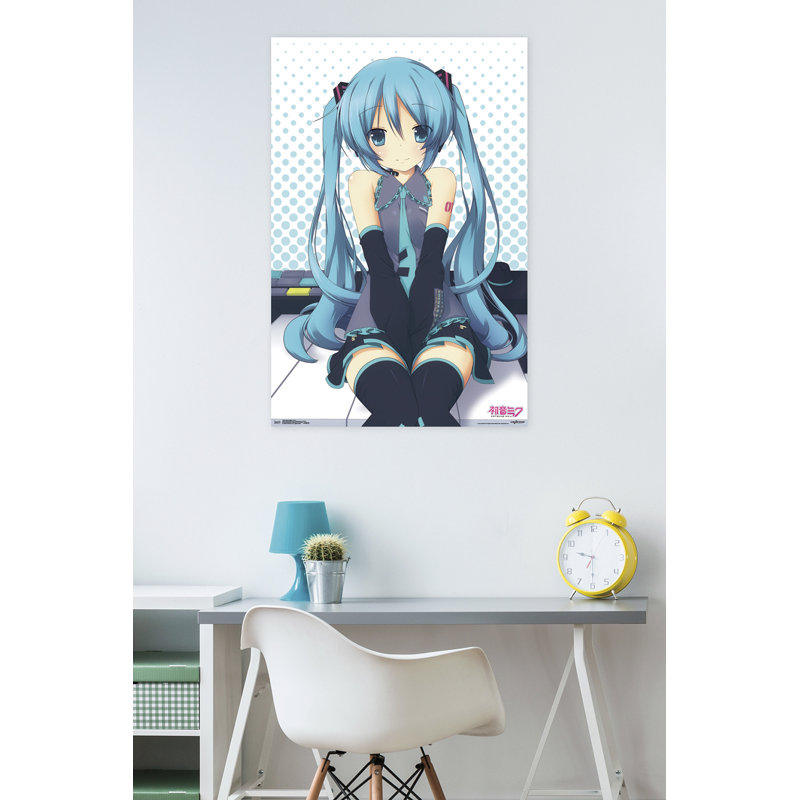 Hatsune miku-impression sur papier keys