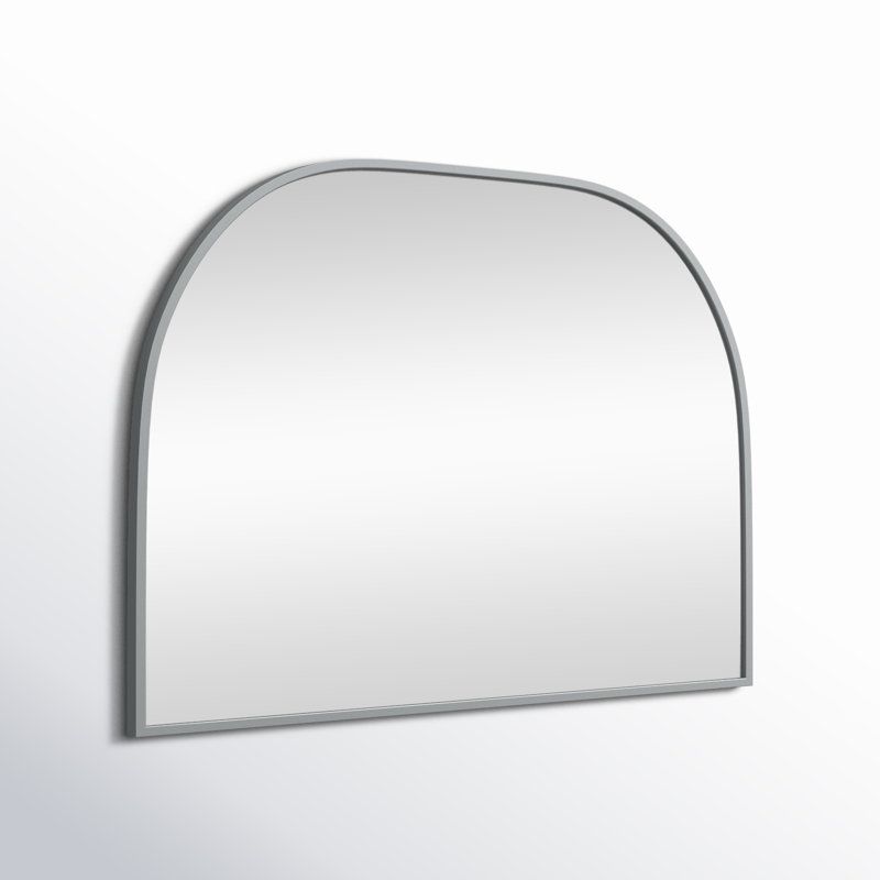 Miroir mural Sabine, Argent argent, 30 po x 42 po