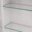  Arched Wall Cabinets with 3 Glass Doors-106246388