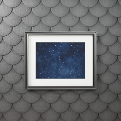 Clinger Single Picture Frame Print
