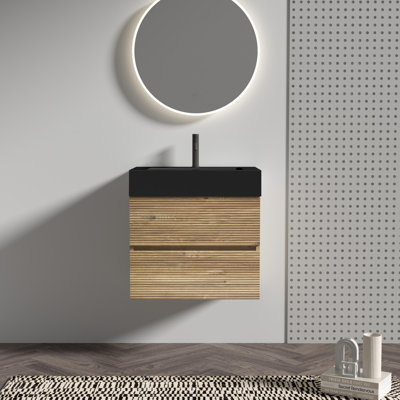 Meuble-lavabo 24 po avec lavabo en quartz