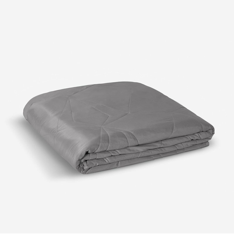 Couverture pour lit Bedgear - refroidissement instantané et évacuation de l'humidité, Bleu, Queen