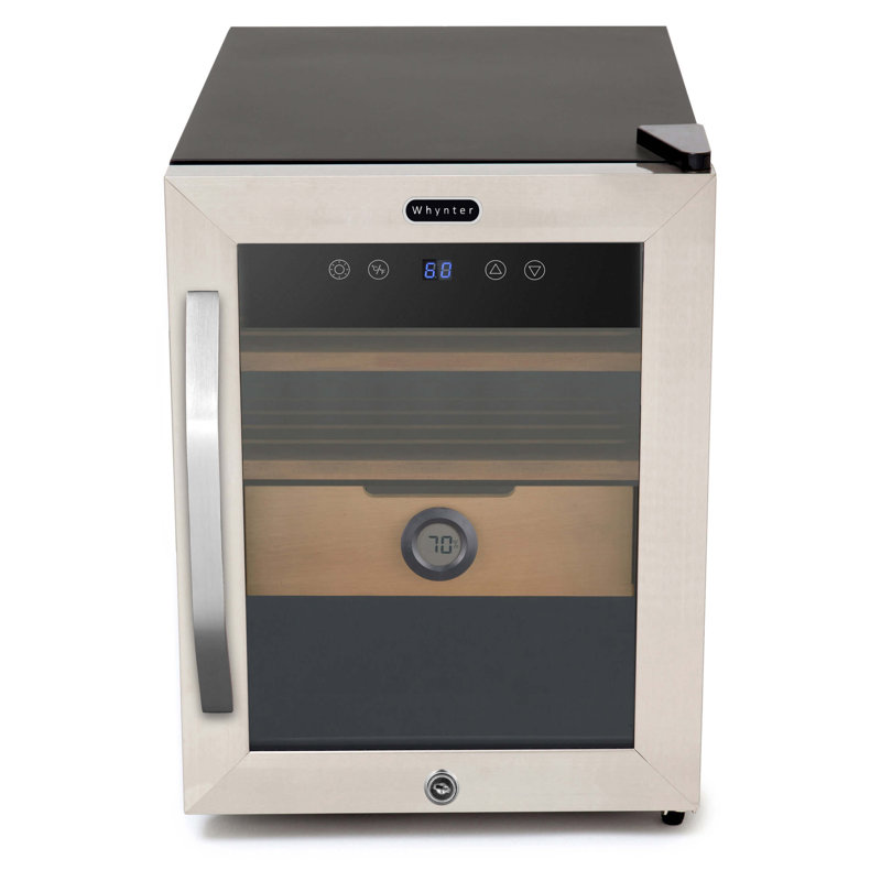 Whynter 1.2 Cu.ft. Cigar Cooler Humidor with Digital Control and Display
