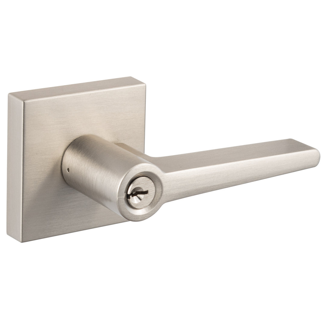 Basel Square Entry Lever Sure-Loc Hardware