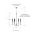 6 - Light Dimmable Geometric Chandelier-919864039
