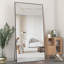 Aarati Aluminium Framed Freestading Full Length Mirror-1525415713-1460222926