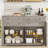 55.1" W Sideboard with 4 Drawers, Thickened Desktop-272213561