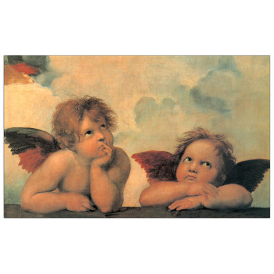 Raffaello - No Frame Print on Wood