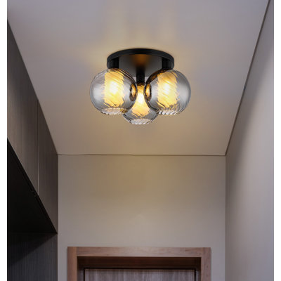 Glass Flush Mount