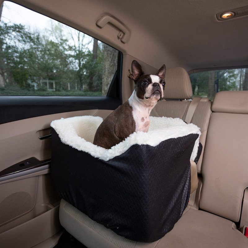 Polyester Pet Bed, Black, Medium (22" W x 17" D x 19" H)