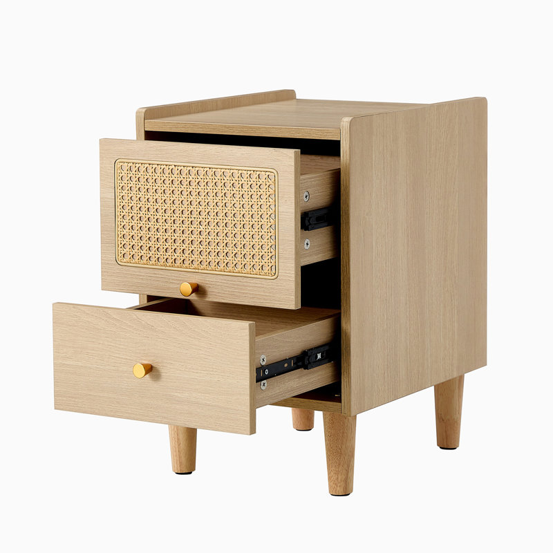 Commode décorative 2 tiroirs