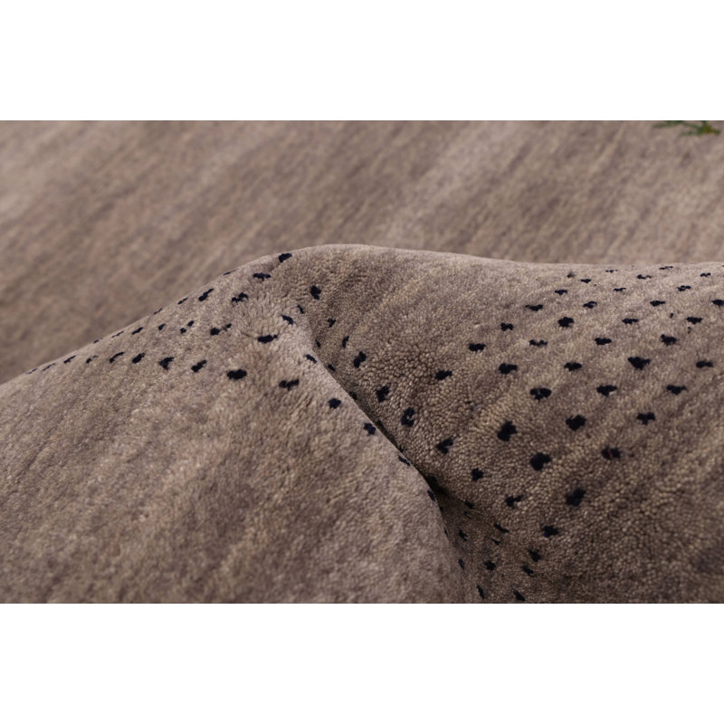 Kashkuli Gabbeh Grey Rug 5'1" x 7'10"