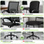 Fauteuil de bureau ergonomique pivotant, support lombaire réglable, hauteur et fonction d'inclinaison, conception confortable pour une productivité toute la journée-98598237