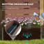 Lit de jardin surélevé avec treillis Outsunny pour plantes grimpantes-130846511-130846512