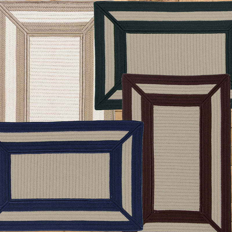 Tapis intérieur / extérieur Ryding - brun, Rectangulaire 9 pi x 11 pi