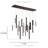 Santana 18 - Light LED Cluster Pendant-41216749-41216748