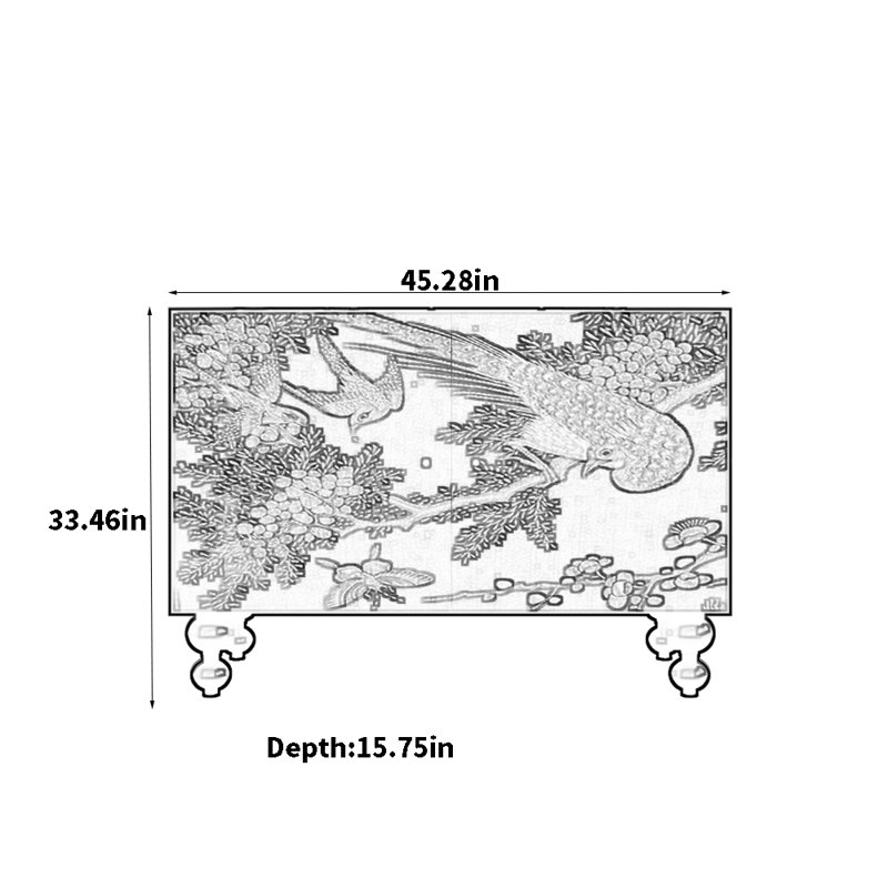 Buffet de rangement pour la maison
