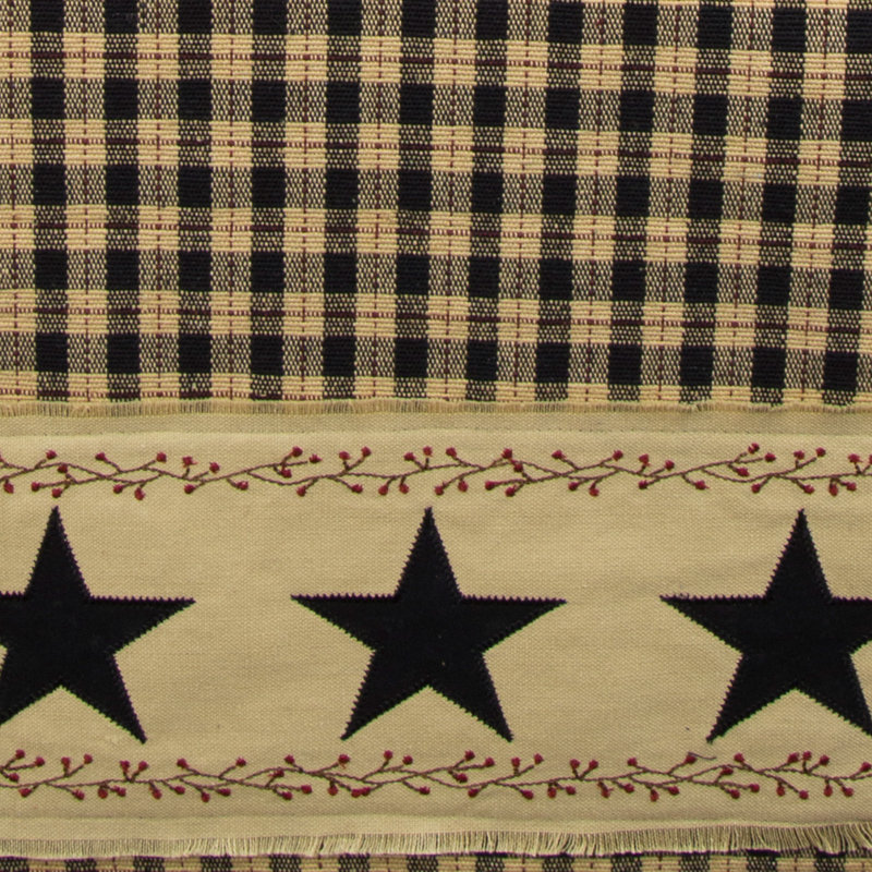 Star Patch Table Runner 36"L