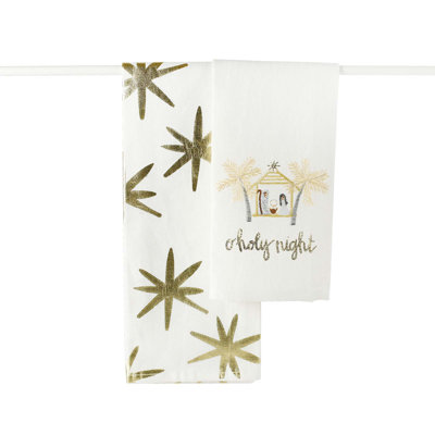Ensemble de 2 serviettes de nativité