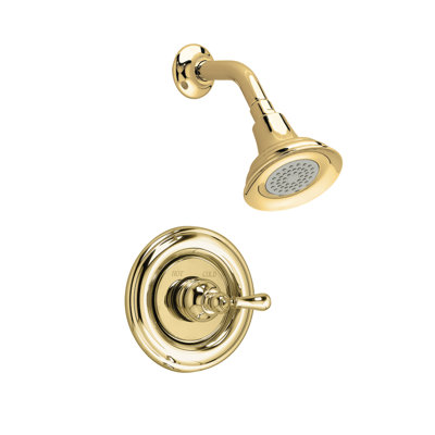Hampton Thermostatic Shower Faucet with Lever Handle