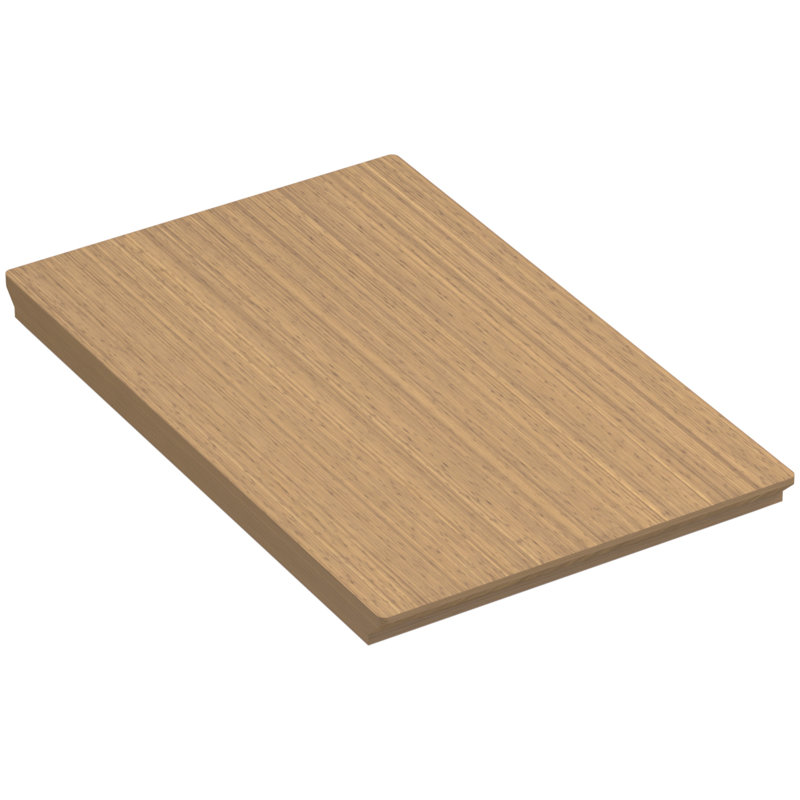 Prolific Rectangular Bamboo Cutting Board for Kitchen Sink