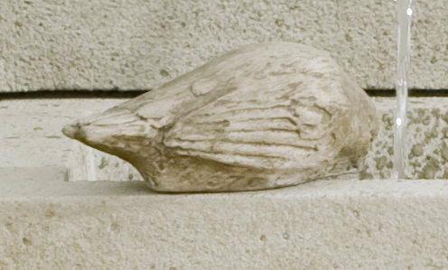 Solo Bird Garden Statue, Verde