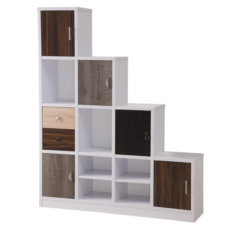 Febres 61.5" Height Multi-Storage Bookcase